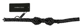 Dolce & Gabbana Black Polka Dots Silk Adjustable Neck Papillon Men Bow Tie -  Neckties, Men -  Dolce & Gabbana.